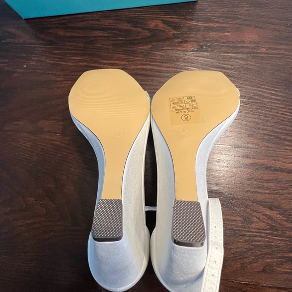 LAUREN LORRAINE WEDGE SANDAL WITH RHINESTONE DETAILING - Picture 2 of 5